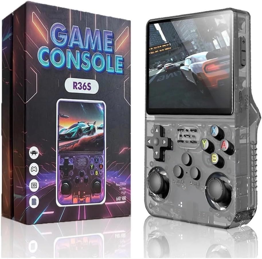 Console Portátil Retrô 15.000 Jogos 64GB Tela IPS 3.5"