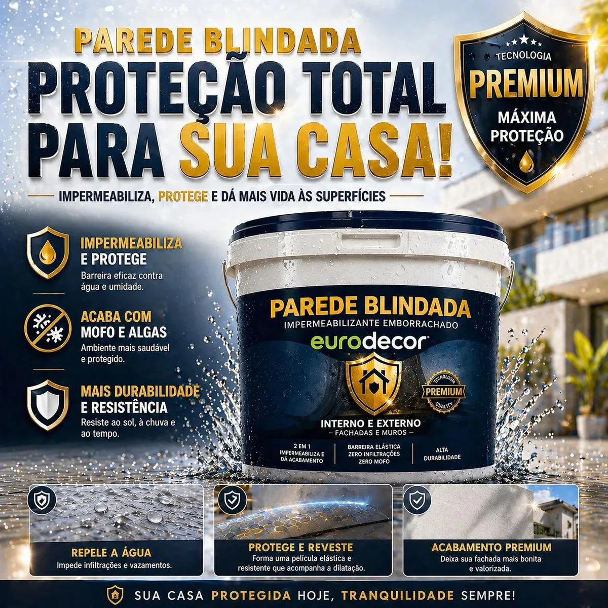 Impermeabilizante Emborrachado 18 kg